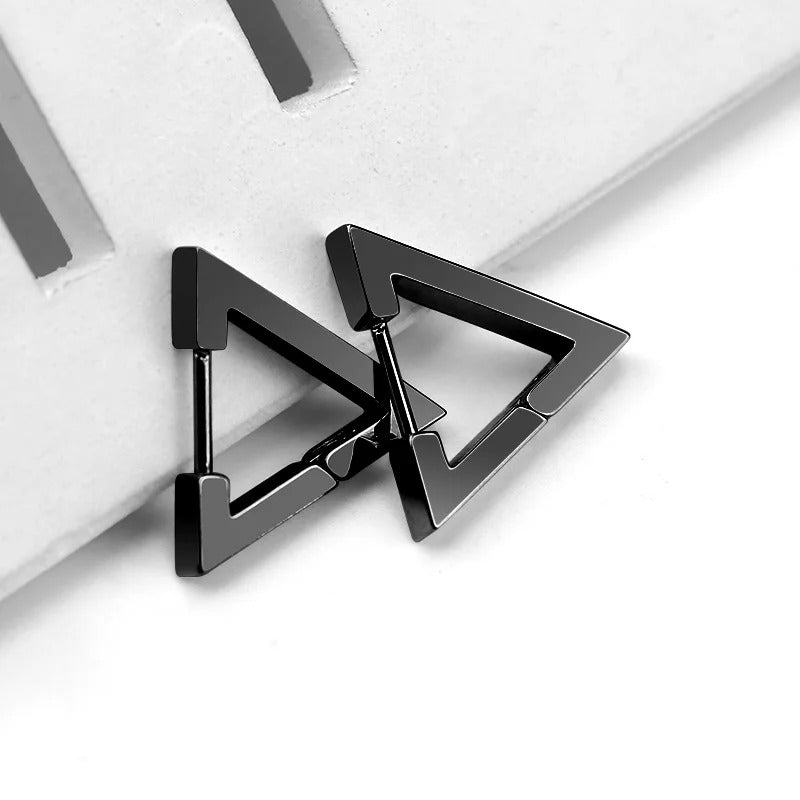 Edelstahl Mini Geometrische Mode Ohrringe