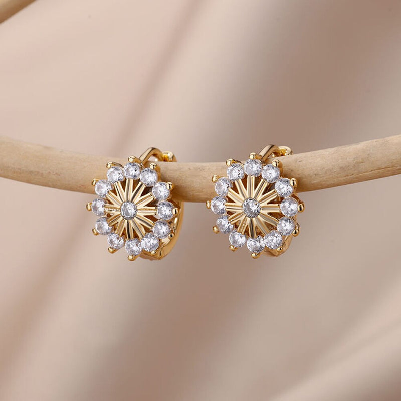 Einfache Mini Creolen Edelstahl Ohrring Kollektion