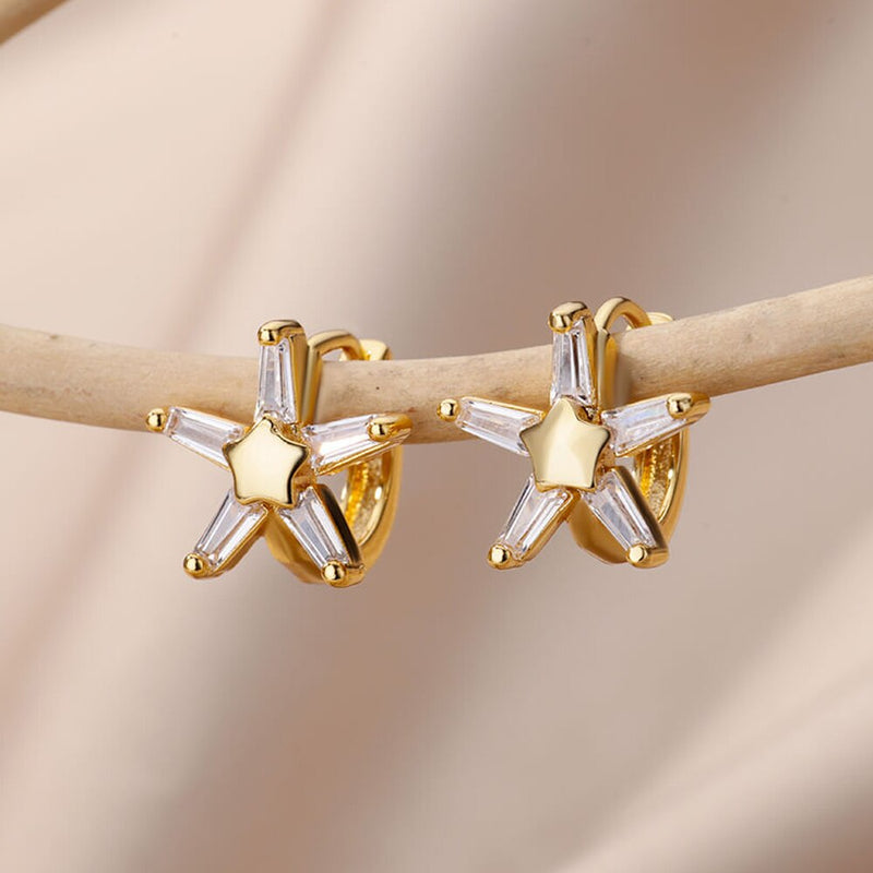 Einfache Mini Creolen Edelstahl Ohrring Kollektion