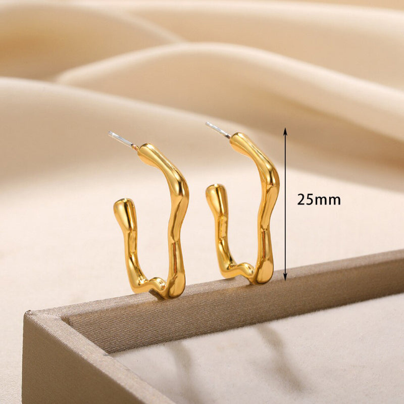 Abstrakte und geometrische Mode-Ohrring-Kollektion