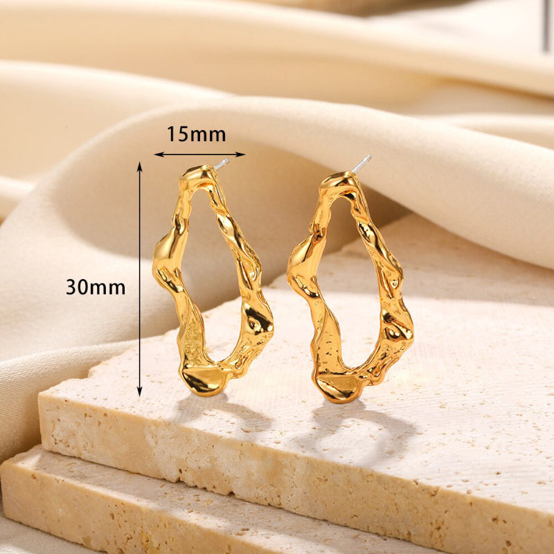 Abstrakte und geometrische Mode-Ohrring-Kollektion