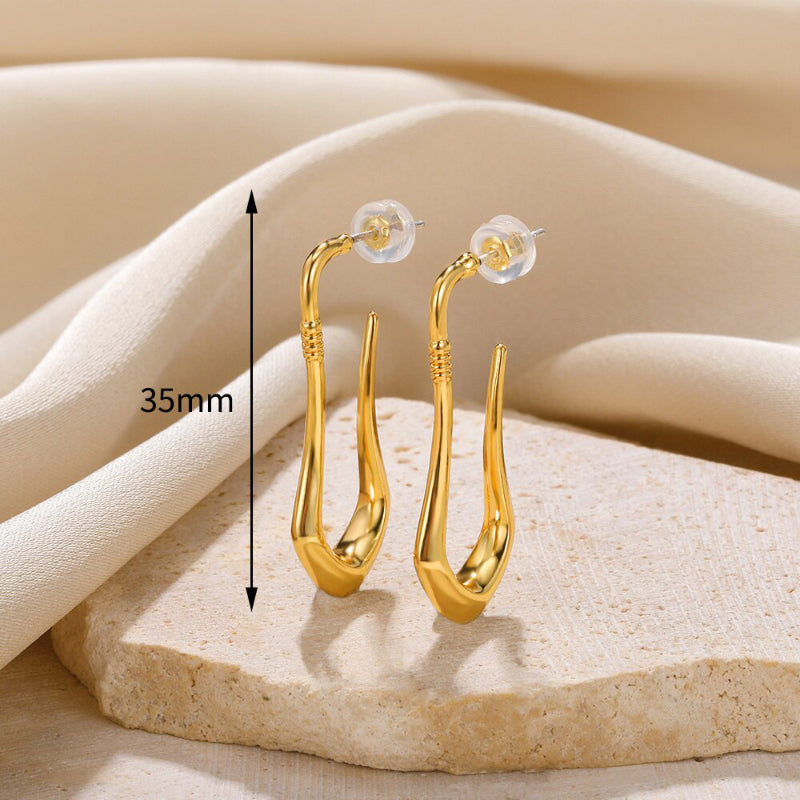 Abstrakte und geometrische Mode-Ohrring-Kollektion