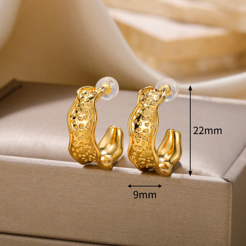 Abstrakte und geometrische Mode-Ohrring-Kollektion