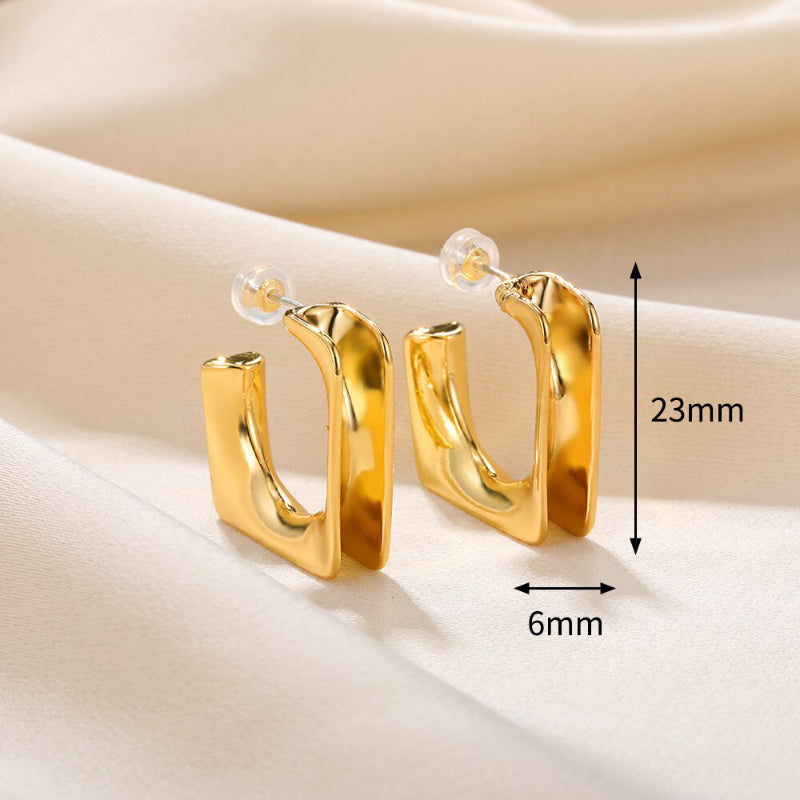 Abstrakte und geometrische Mode-Ohrring-Kollektion