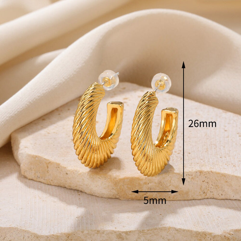 Abstrakte und geometrische Mode-Ohrring-Kollektion