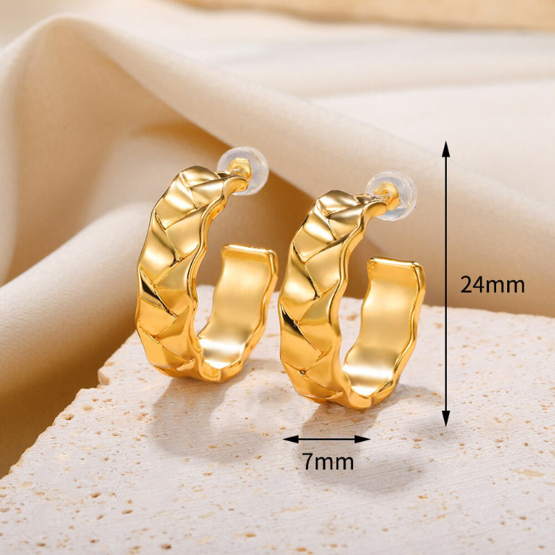 Abstrakte und geometrische Mode-Ohrring-Kollektion