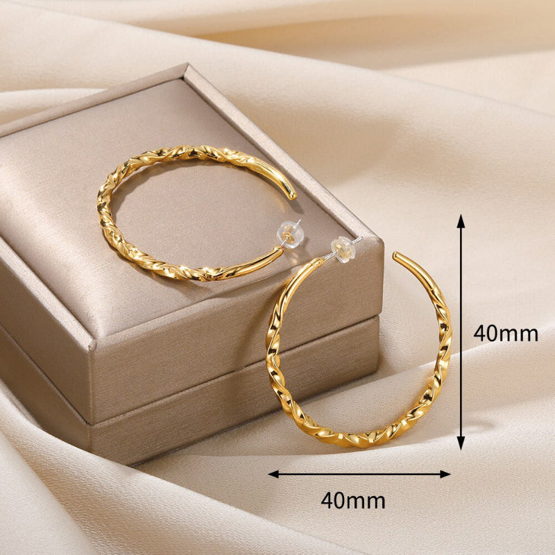 Abstrakte und geometrische Mode-Ohrring-Kollektion