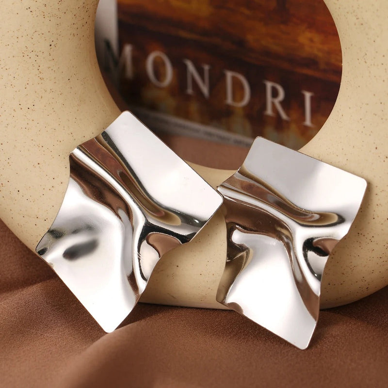 Carmiora - Geometrische Statement-Ohrringe