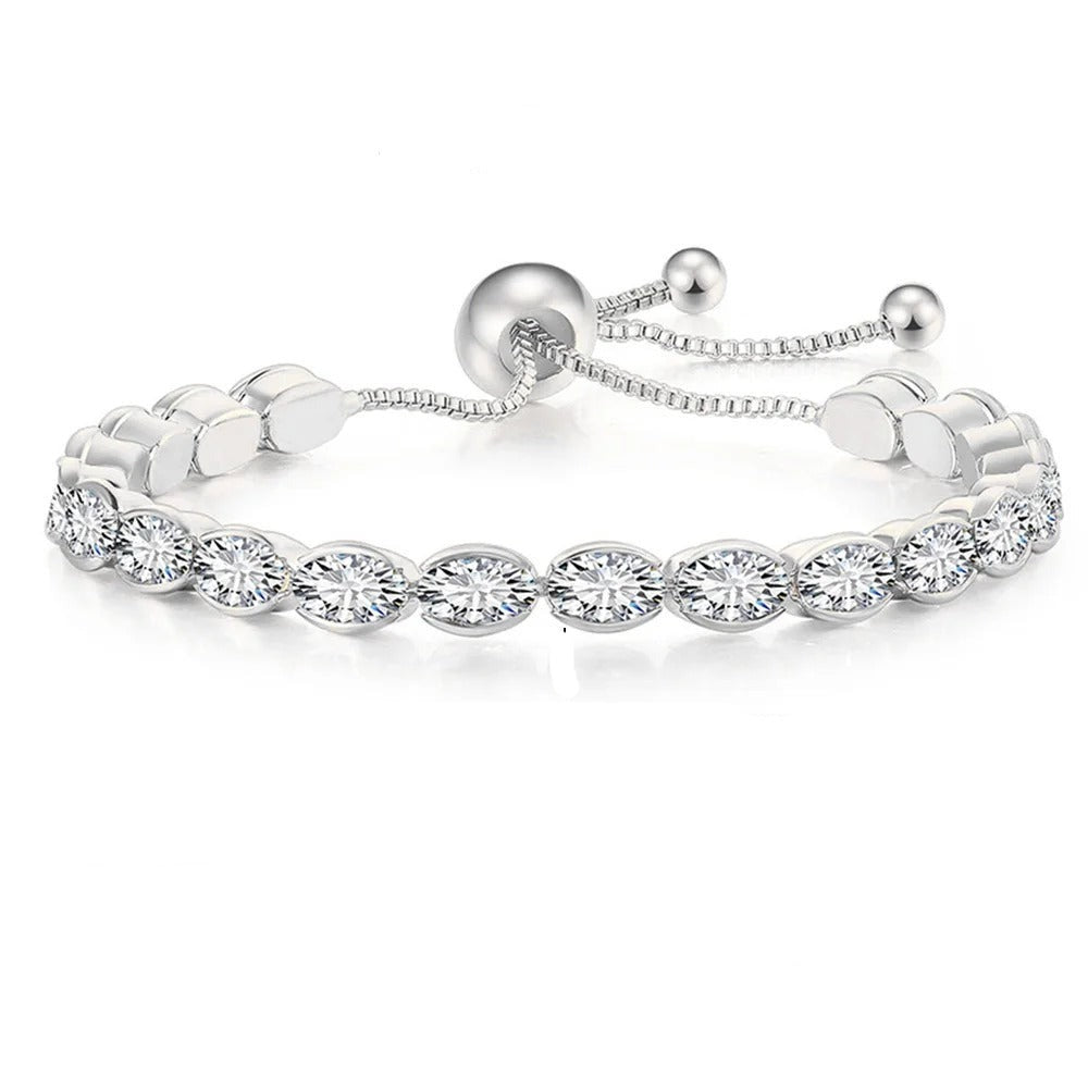 Carmiora - Glamour Zirkon funkelndes Armband