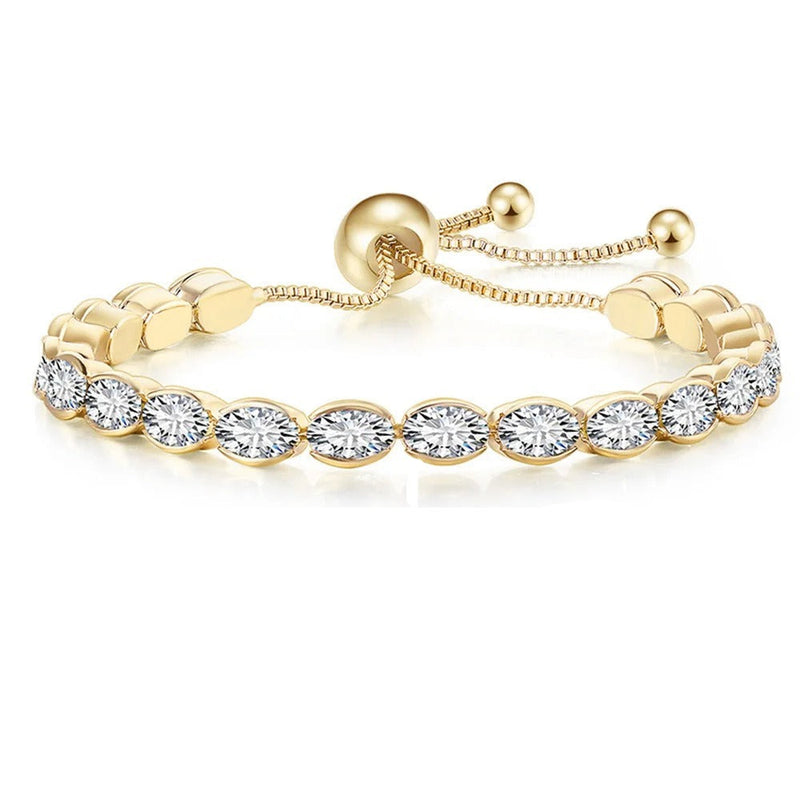 Chavri - Glamour Zirkon funkelndes Armband