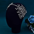 Deluxe-Tiara-Haarreif mit Kristallverzierung für die Braut