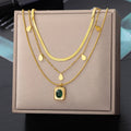 Chavri - Elegantes mehrlagiges Collier