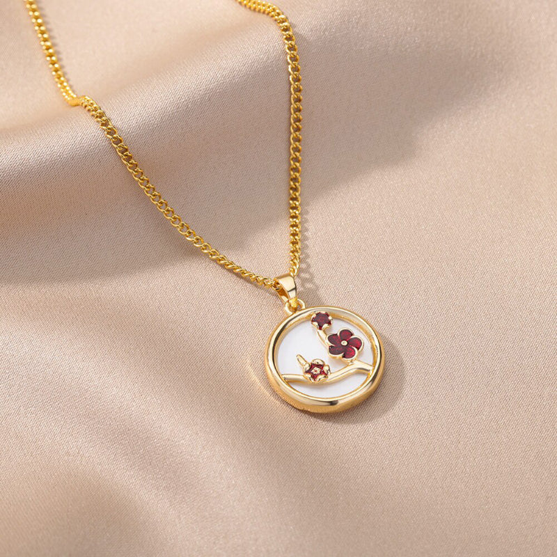 Edelstahl Vintage Halskette Kollektion