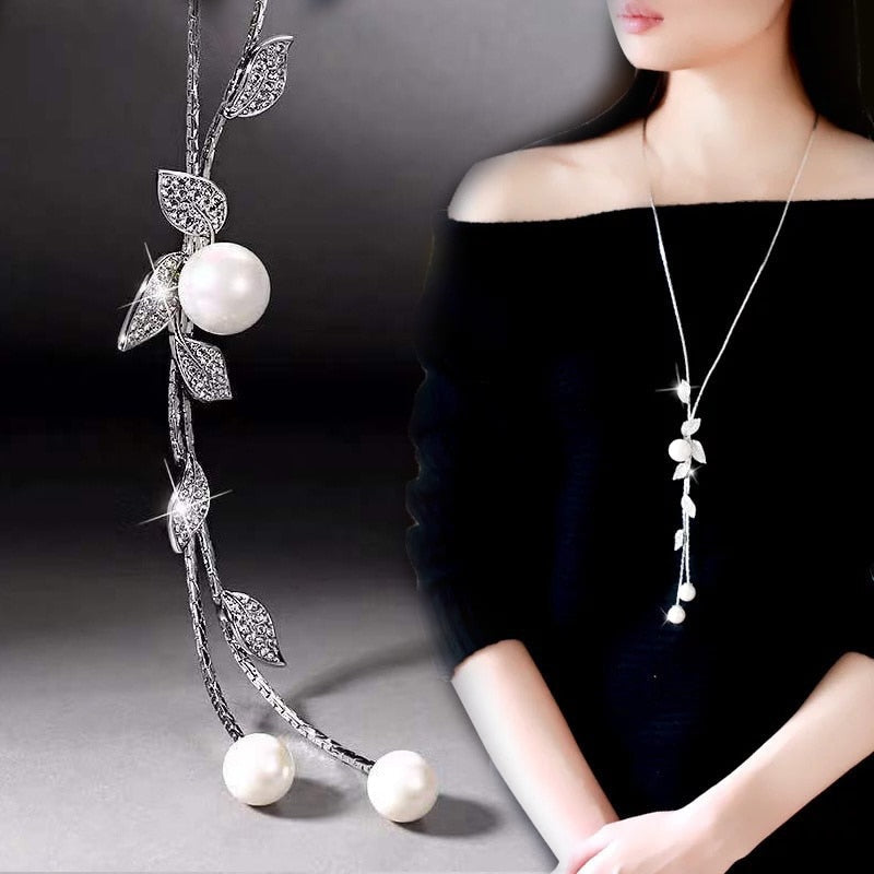 Anspruchsvolle lange Statement-Halsketten-Kollektion