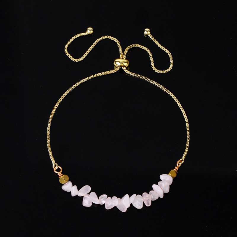 Verstellbare, mehrfarbige, mit Strasssteinen besetzte Tennisarmbänder