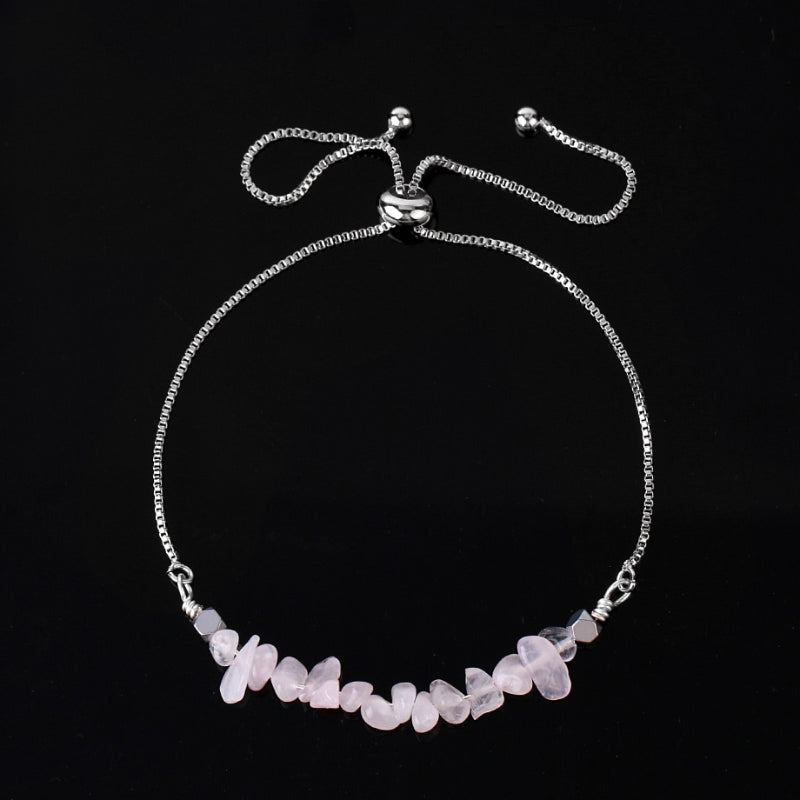 Natürliche Steinsplitter für Balance- und Heilarmbänder