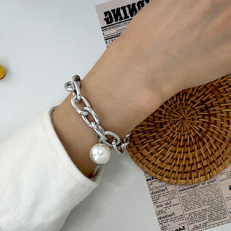 Mehrlagige, dick vergoldete Kettenarmbänder