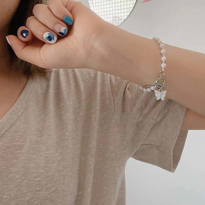 Mehrlagige, dick vergoldete Kettenarmbänder