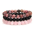 Carmiora - Naturstein-Armband-Set