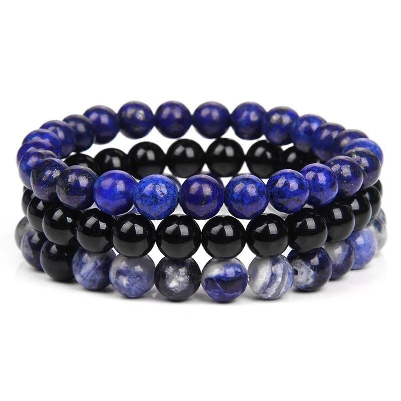 Carmiora - Naturstein-Armband-Set