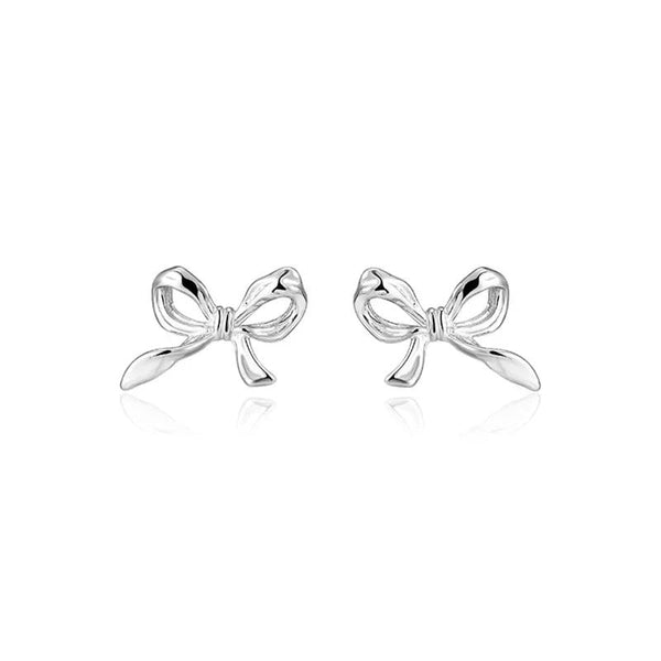 Carmiora - Klassische Schleifen-Ohrringe