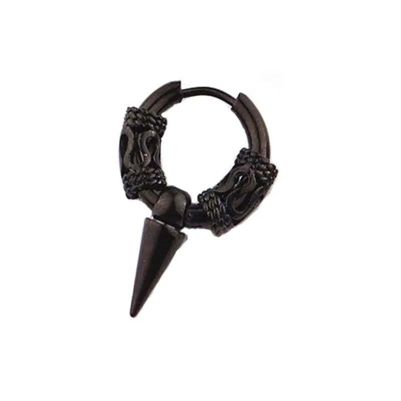 Carmiora - Herren-Ohrringe aus Stahl
