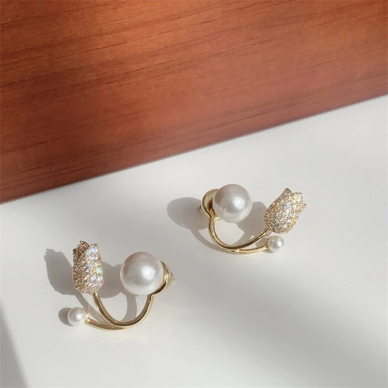Carmiora - Elegante Tulpen-Ohrringe