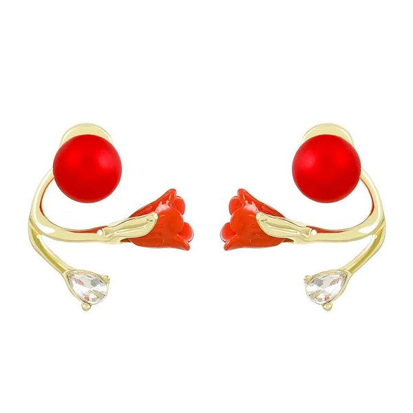 Carmiora - Elegante Tulpen-Ohrringe