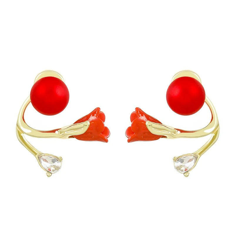 Carmiora - Elegante Tulpen-Ohrringe