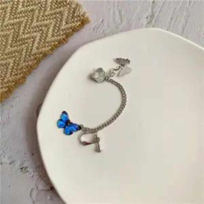 Schmetterlings-Ohrmanschetten- und Ohrring-Kollektion