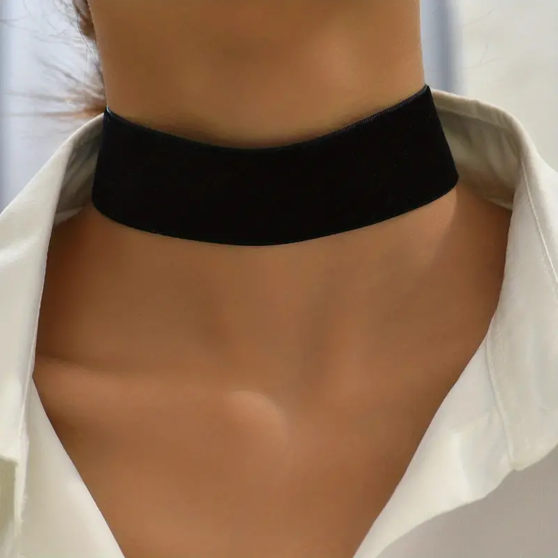 Chavri - Midnight Veil Samt Halskette