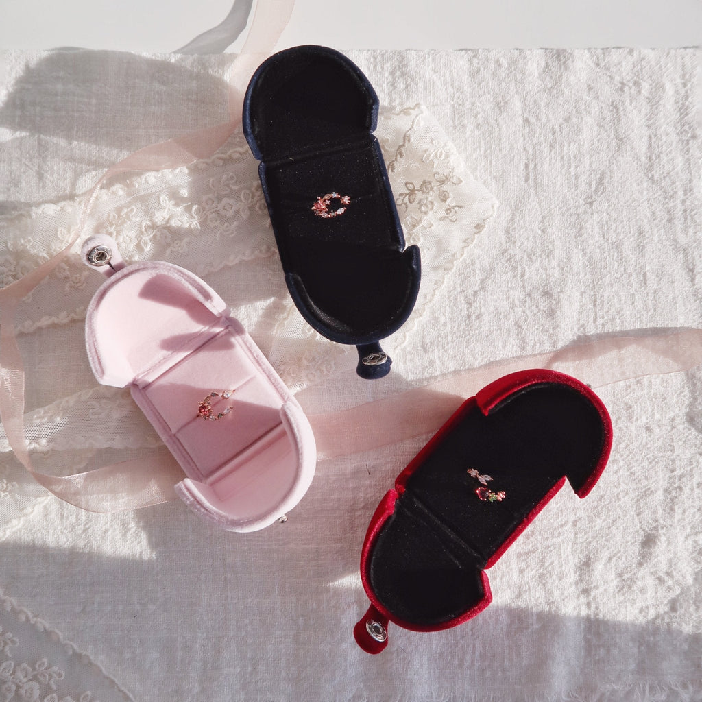 Schmuckschatulle aus Samt