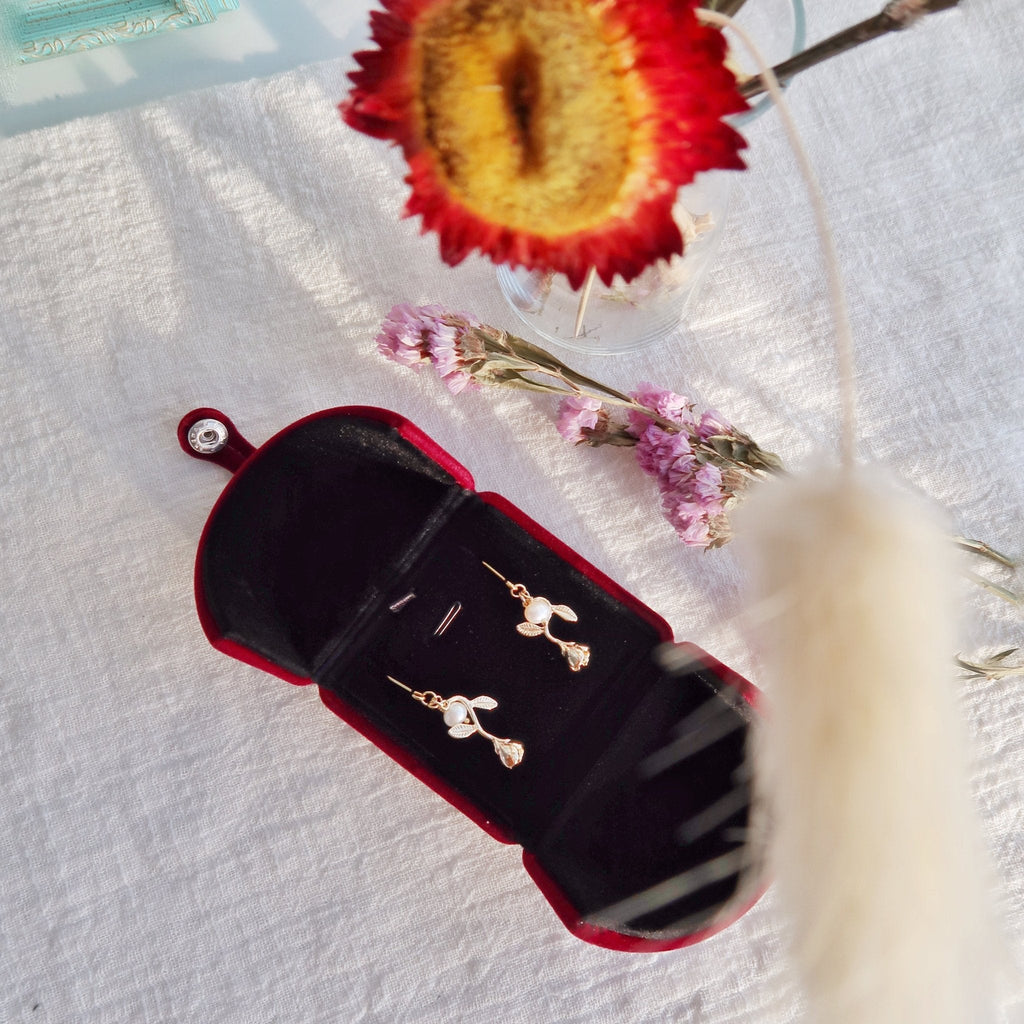 Schmuckschatulle aus Samt