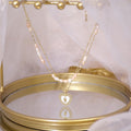 Vintage Herz Halskette Set
