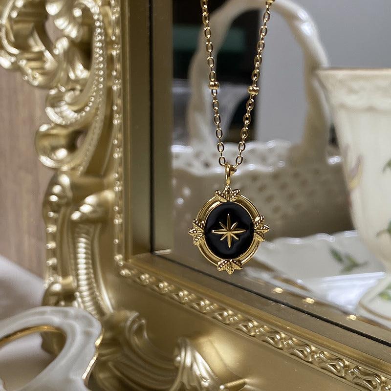 Vintage Polaris Halskette (massives Silber)