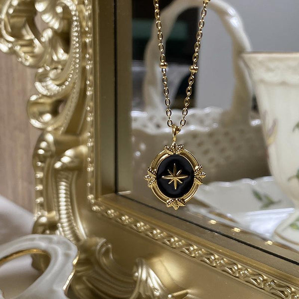 Vintage Polaris Halskette (massives Silber)