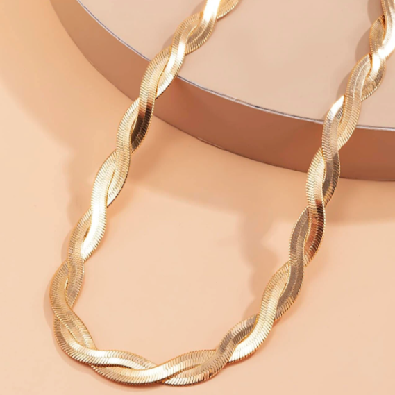 Chavri - Schlangengeflecht Halskette