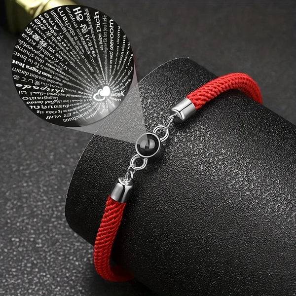 Projektionsarmband - Ich liebe dich in 100 Sprachen