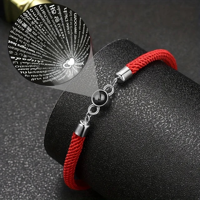 Projektionsarmband - Ich liebe dich in 100 Sprachen