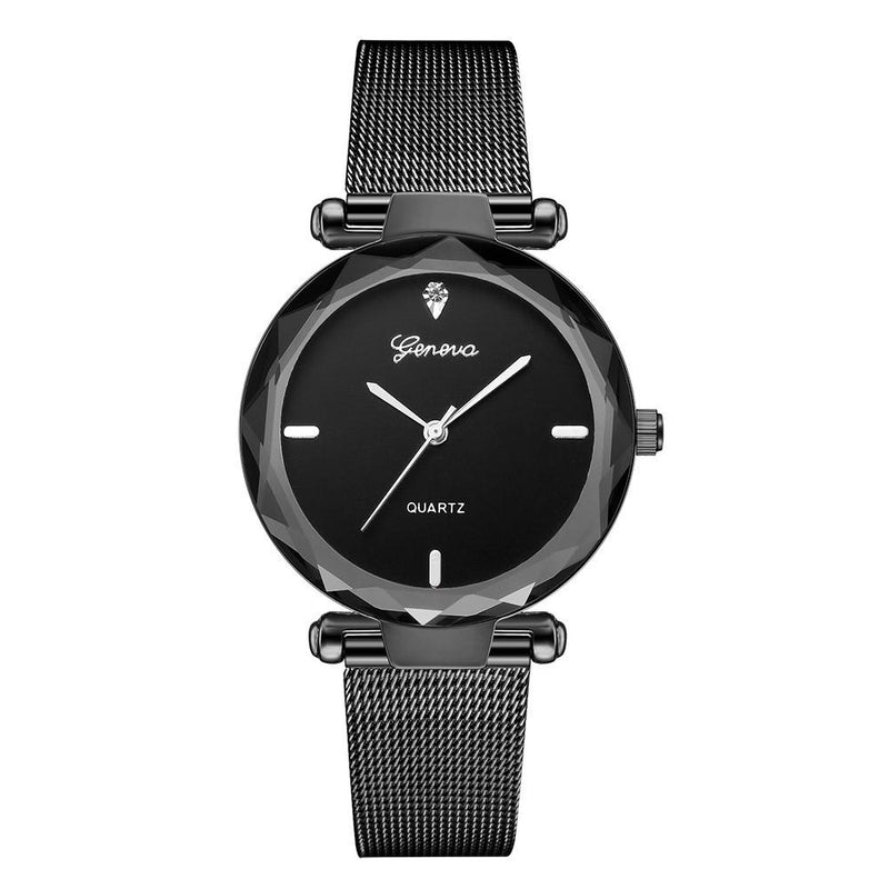 Luxuriöse Quarz-Armbanduhr