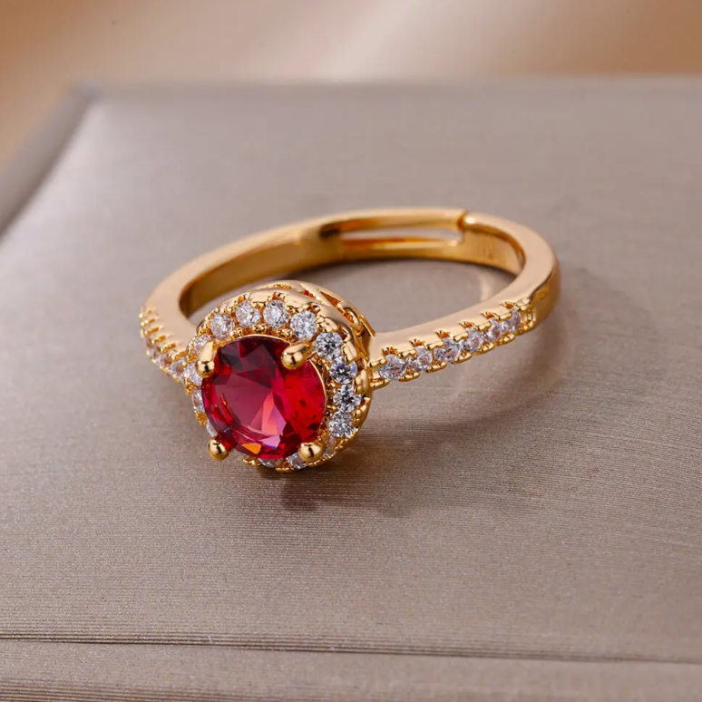 Carmiora - Glänzender Zirkon-Ring