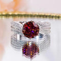 Rose Love 3 Karat Rubinring
