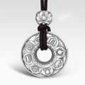 Chavri handgemachte tibetische Mantra Lotus Reinheit Halskette