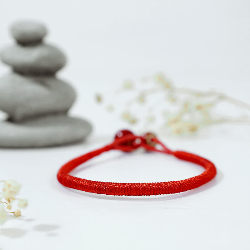Chavri FengShui Lucky Red String Keramikarmband