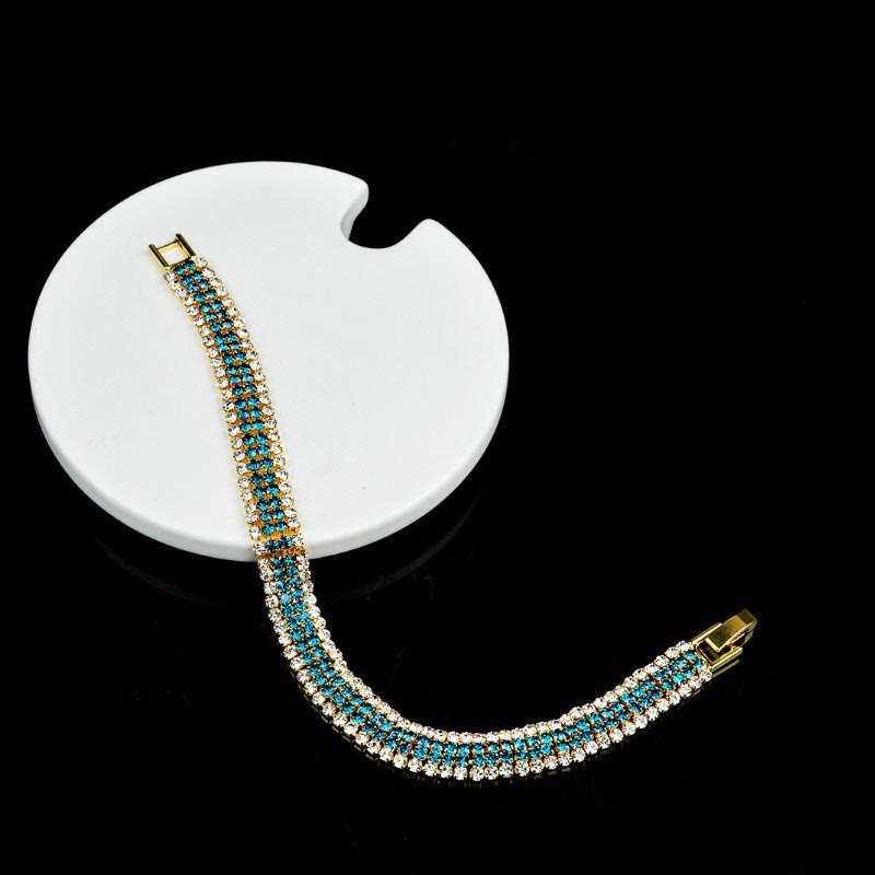 Exquisite Luxus Römische Modekristallarmband