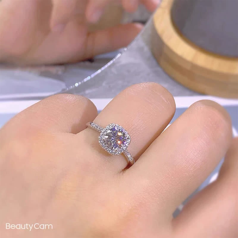 Wahre Liebe Ist Unschätzbares Zirkonia -Hochzeitspaarer Ring -Set