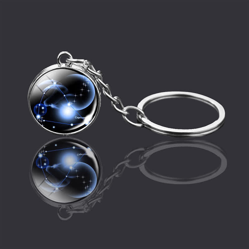 Glas 12 Sterne Zodiac Sternenkette