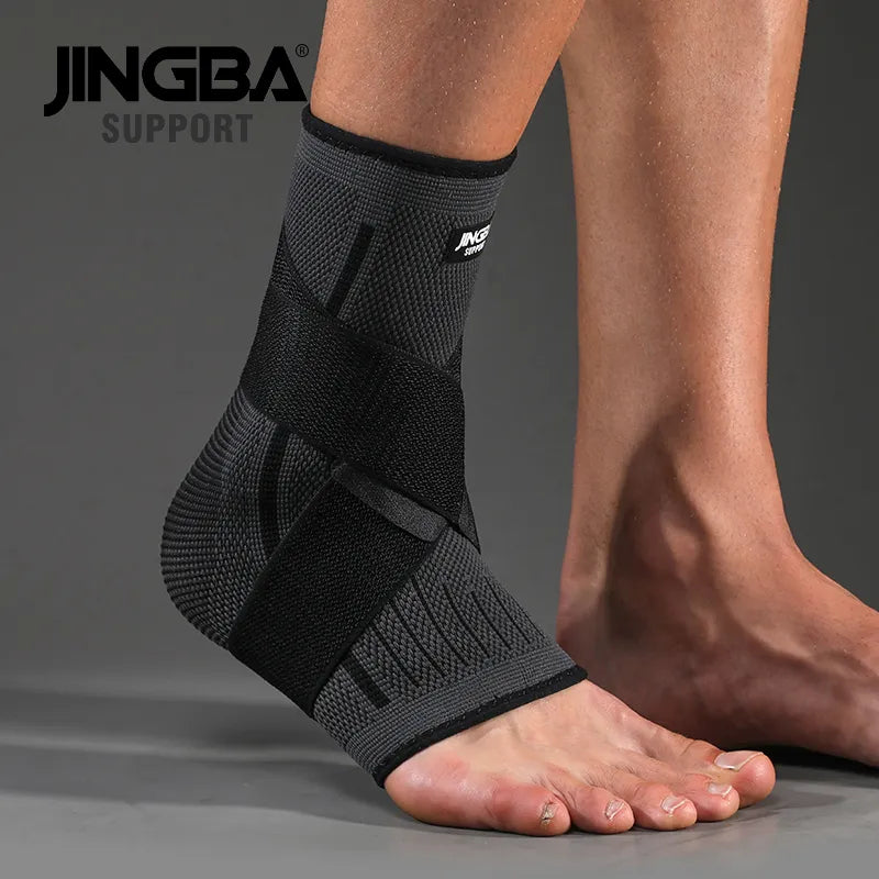 Atmungsaktive Knöchelbandage mit einstellbarer Kompression