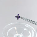 Hochwertige Edelstahl Ohrstecker mit Zirkonia - 1 Zirkonia