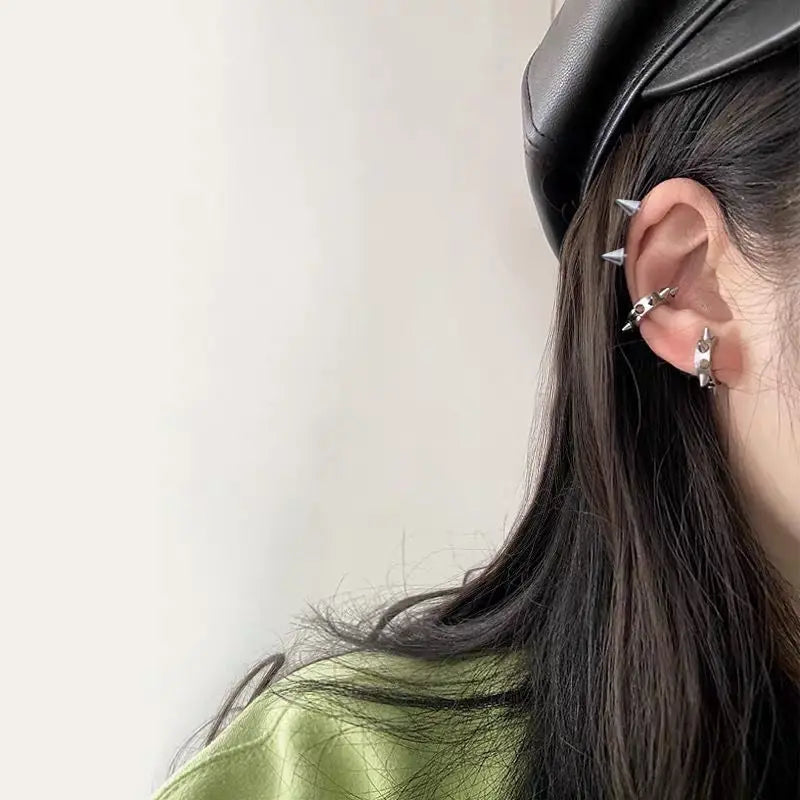 Hochwertige Edelstahl Ohrstecker mit Zirkonia - 1 Zirkonia